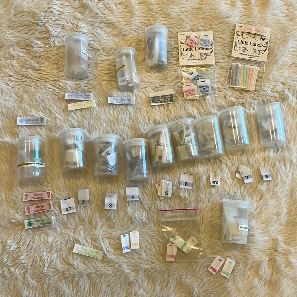Little Labels sewing dolls infant toddler
